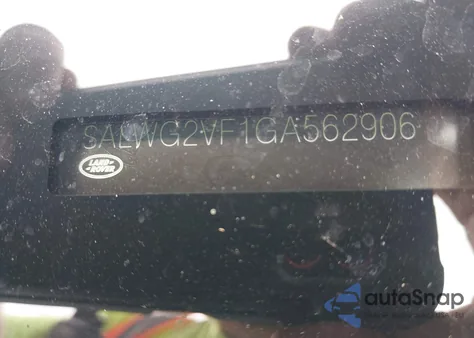 2016 Land Rover Range Rover Sport 3.0L V6 Supercharged Se z USA, uszkodzony, nr VIN SALWG2VF1GA562906